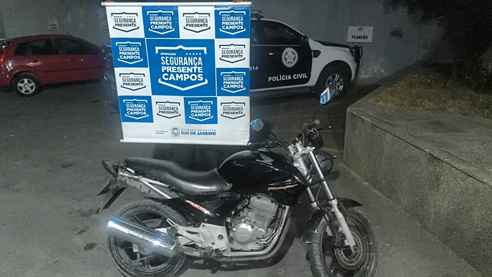 Homem é preso após roubo de moto em Campos