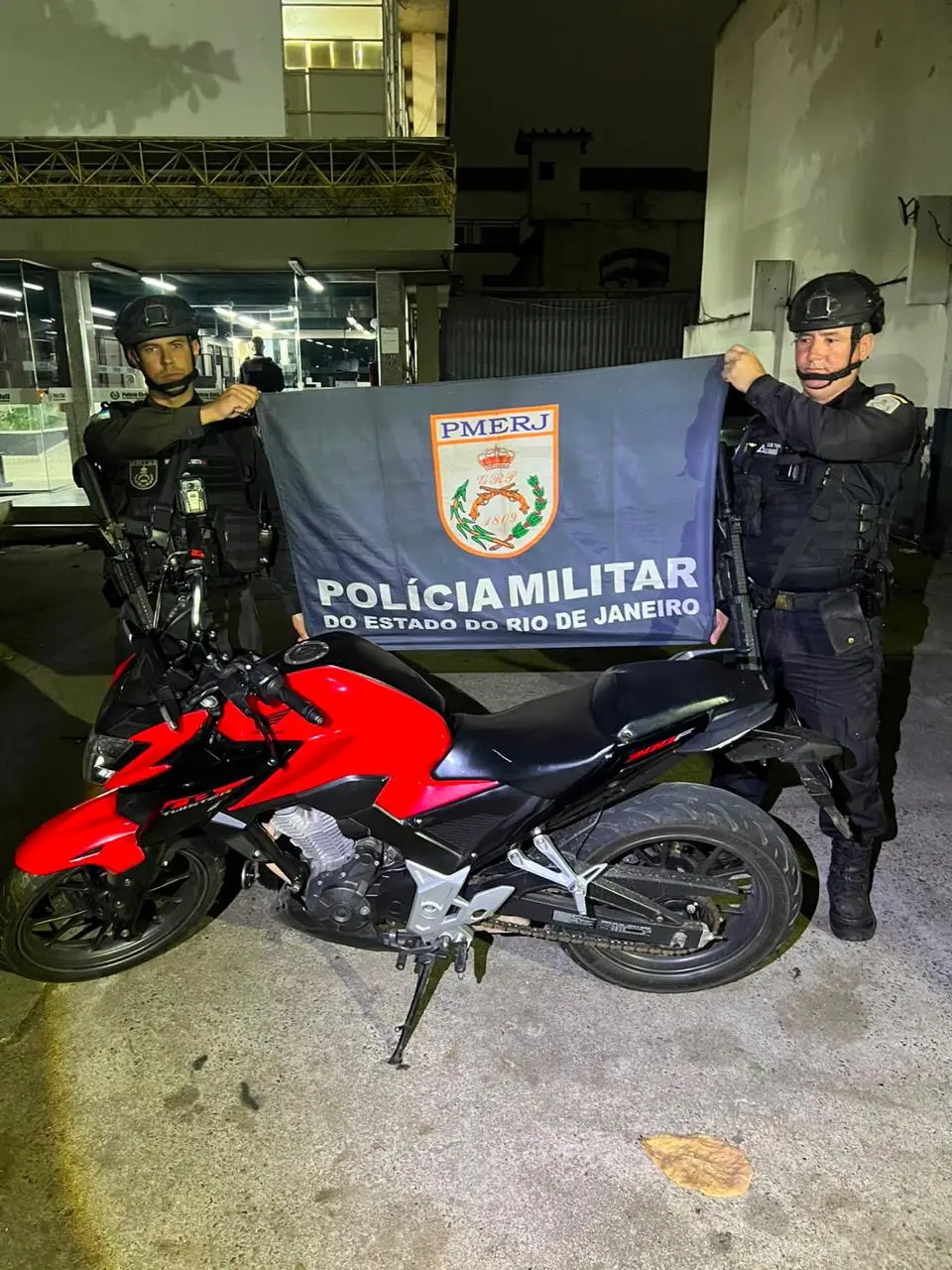 PM recupera motocicleta roubada durante patrulhamento no Jockey