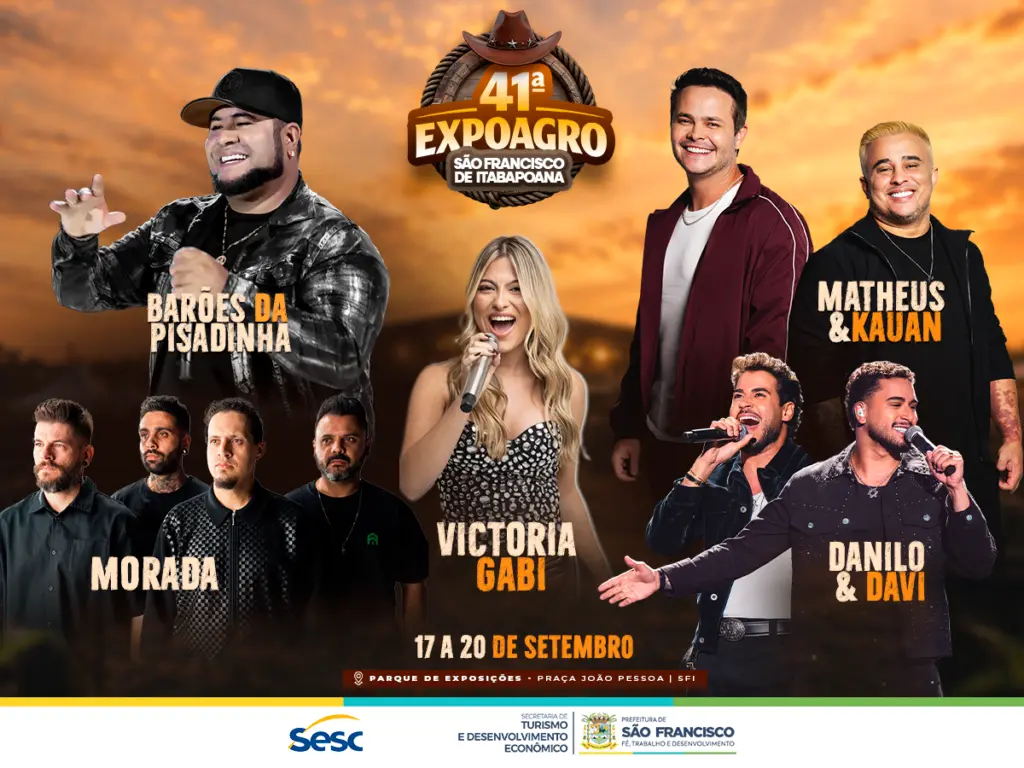 Expoagro de São Francisco: grandes atrações e já começa a contagem regressiva