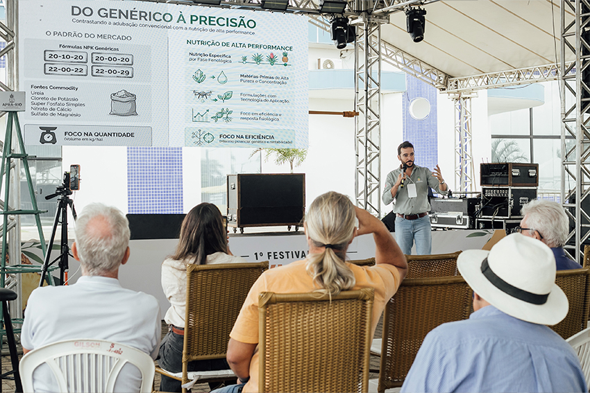 Festival do Abacaxi & Farinha promove manhã de palestras com foco em inovação e fortalecimento da produção