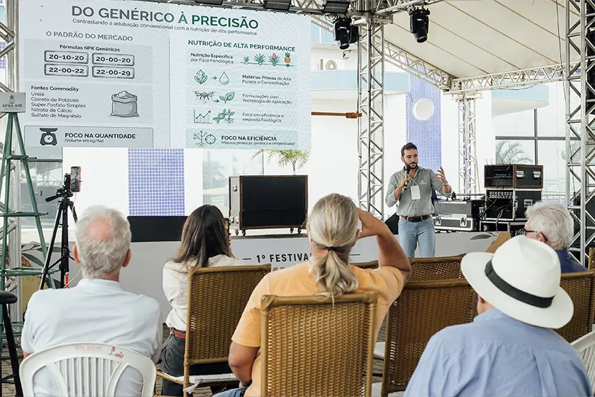 Festival do Abacaxi & Farinha promove manhã de palestras com foco em inovação e fortalecimento da produção