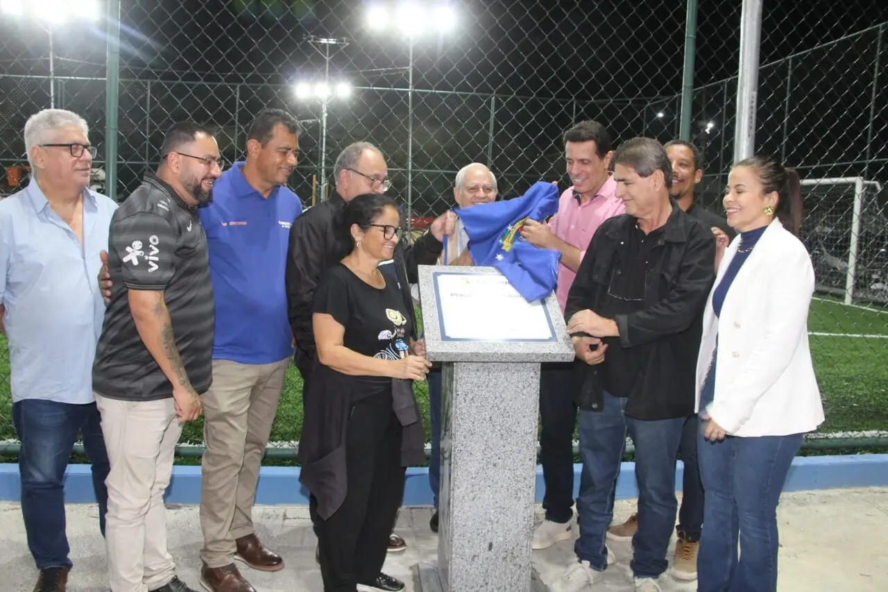 Prefeitura entrega nova Praça da Amendoeira, em Travessão