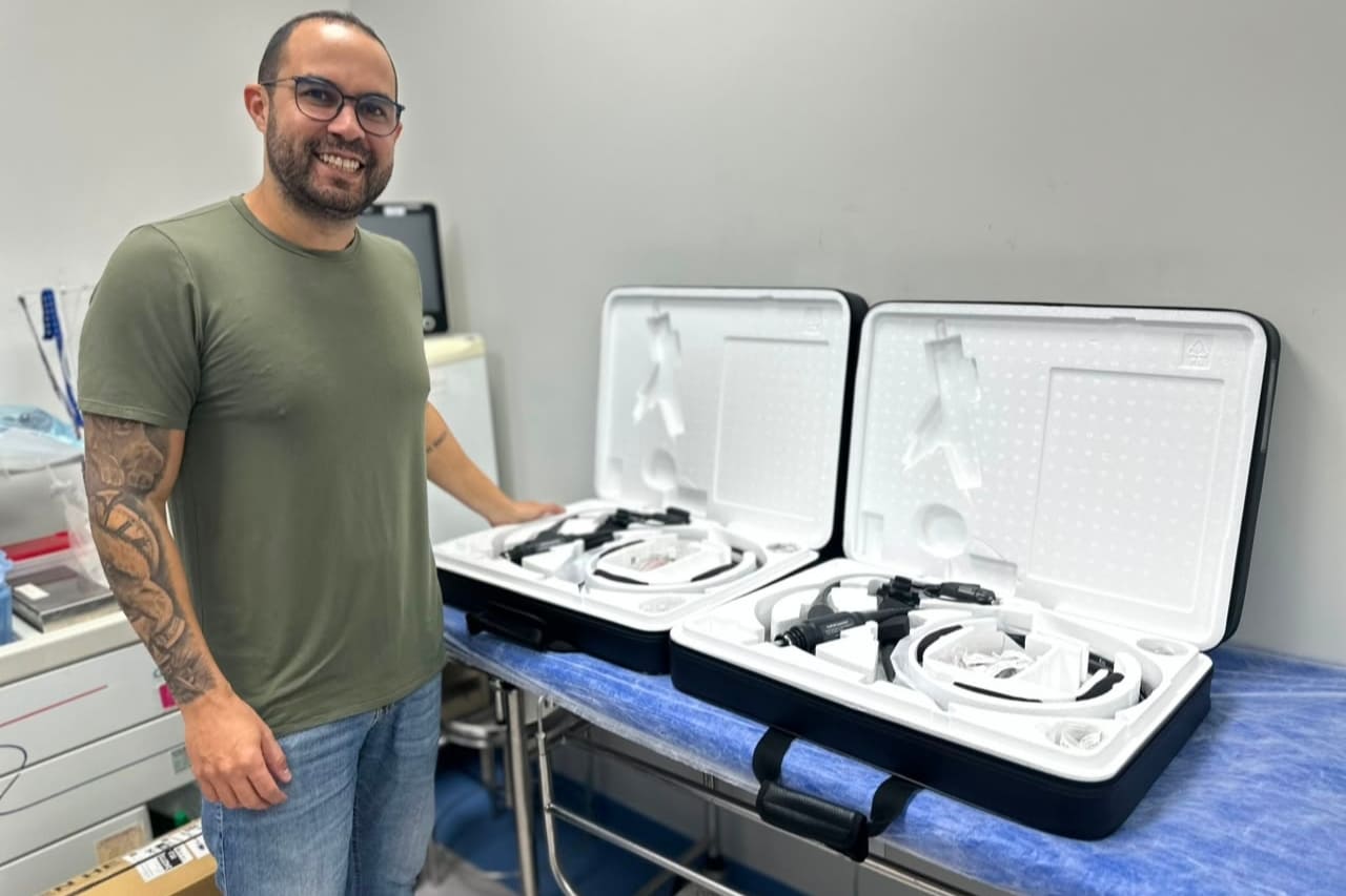 HFM amplia capacidade para exames com novos equipamentos de endoscopia