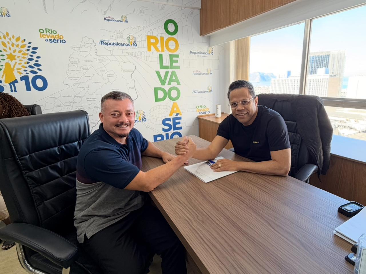 Thiago Virgílio assume presidência do Republicanos em Campos