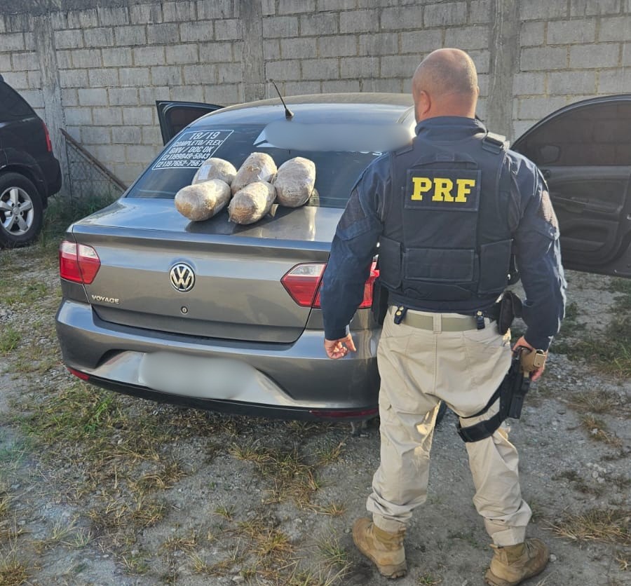 Vídeo: PRF e Polícia Federal apreendem mais de 13 quilos cocaína