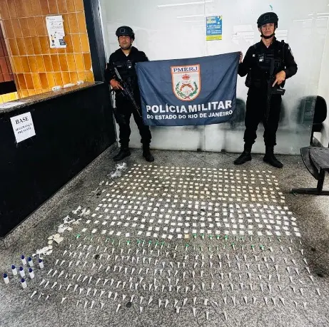 Apreensão de drogas causa prejuízo de R$ 11,5 mil ao tráfico na Portelinha