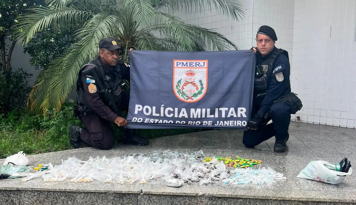PM apreende 8 Kg de drogas e causa prejuízo de R$ 31 mil ao tráfico em Campos