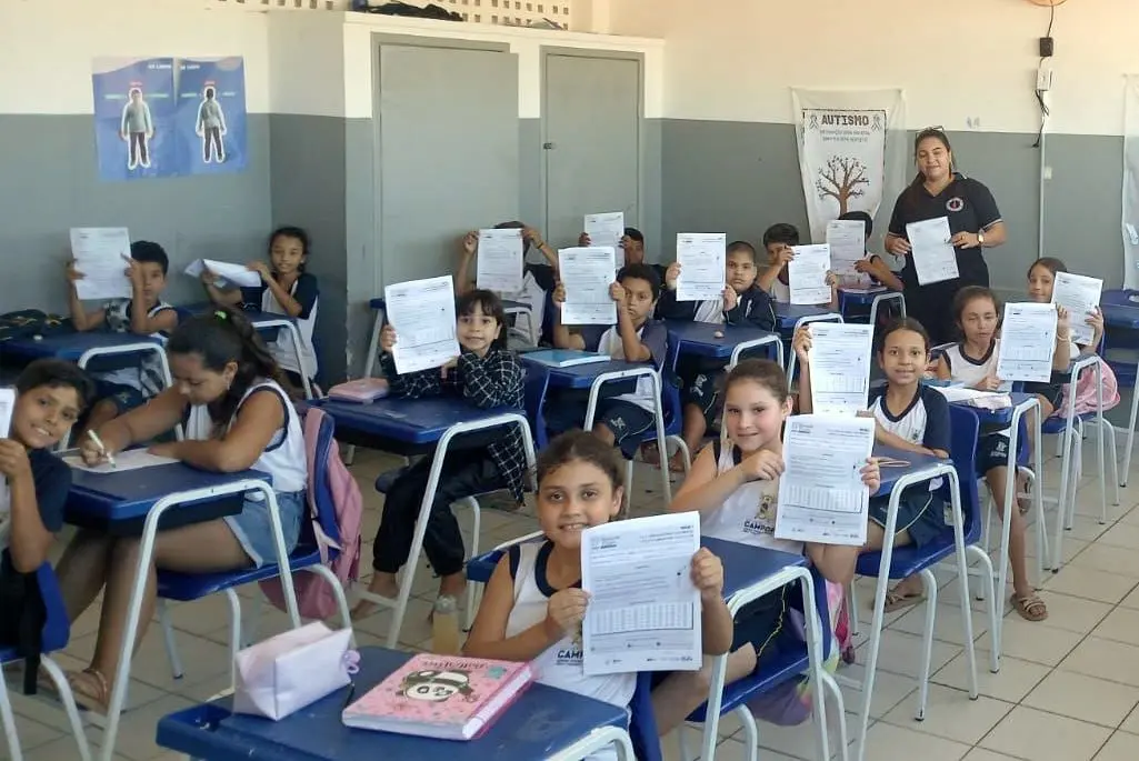 OBMEP Mirim reúne 52 escolas municipais de Campos na primeira fase de 2026
