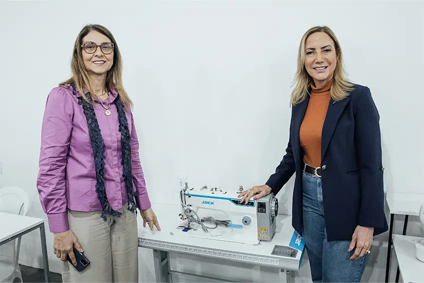 Novas máquinas fortalecem curso de Corte e Costura do GTR