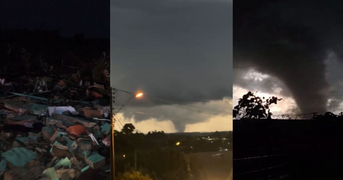 Análise: Tornados ganham espaço no mapa de riscos do Brasil