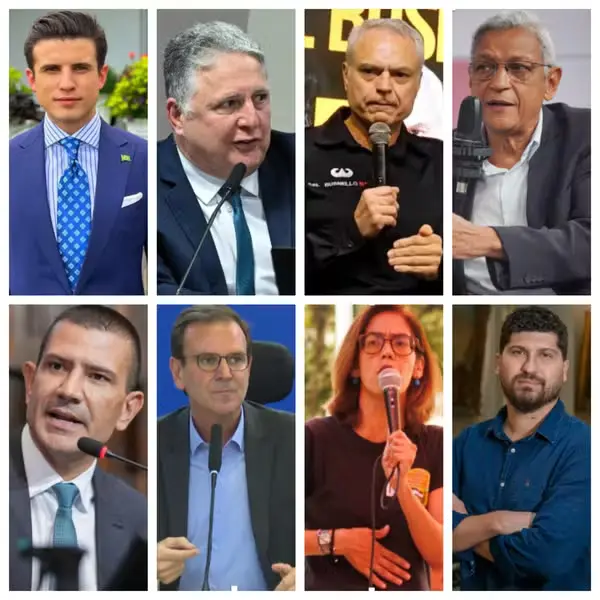 Veja a agenda dos candidatos ao Governo do RJ no domingo