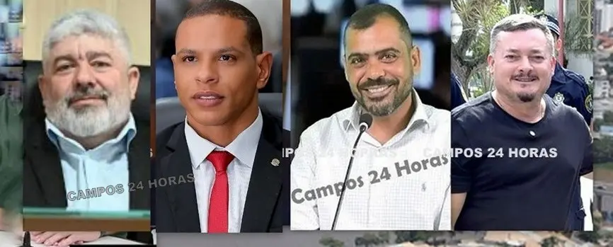 'É guerra' para deputado: Bruno, Thiago, Maicon e Marquinho iniciam campanha pelo voto do campista neste domingo