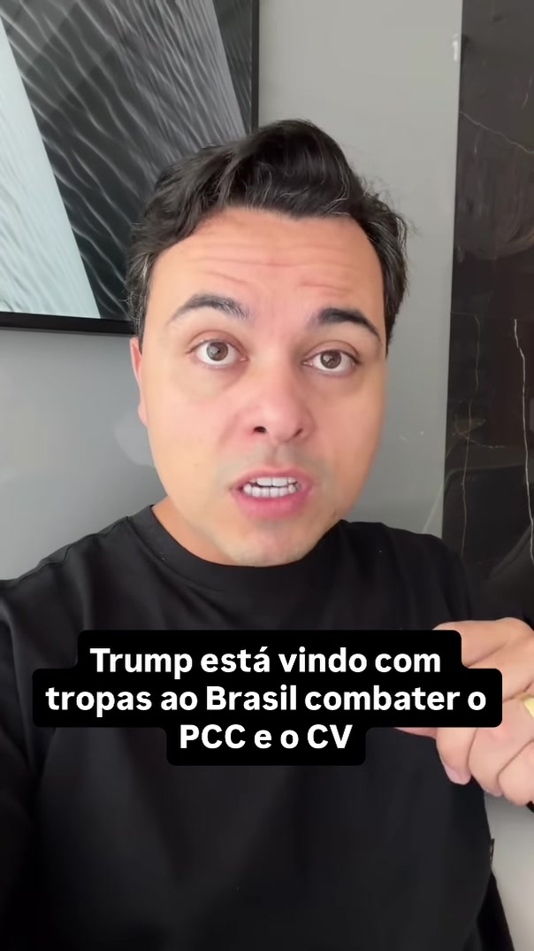 Vídeo de Jeffrey Chiquini sobre possível ação dos Estados Unidos no Brasil repercute nas redes