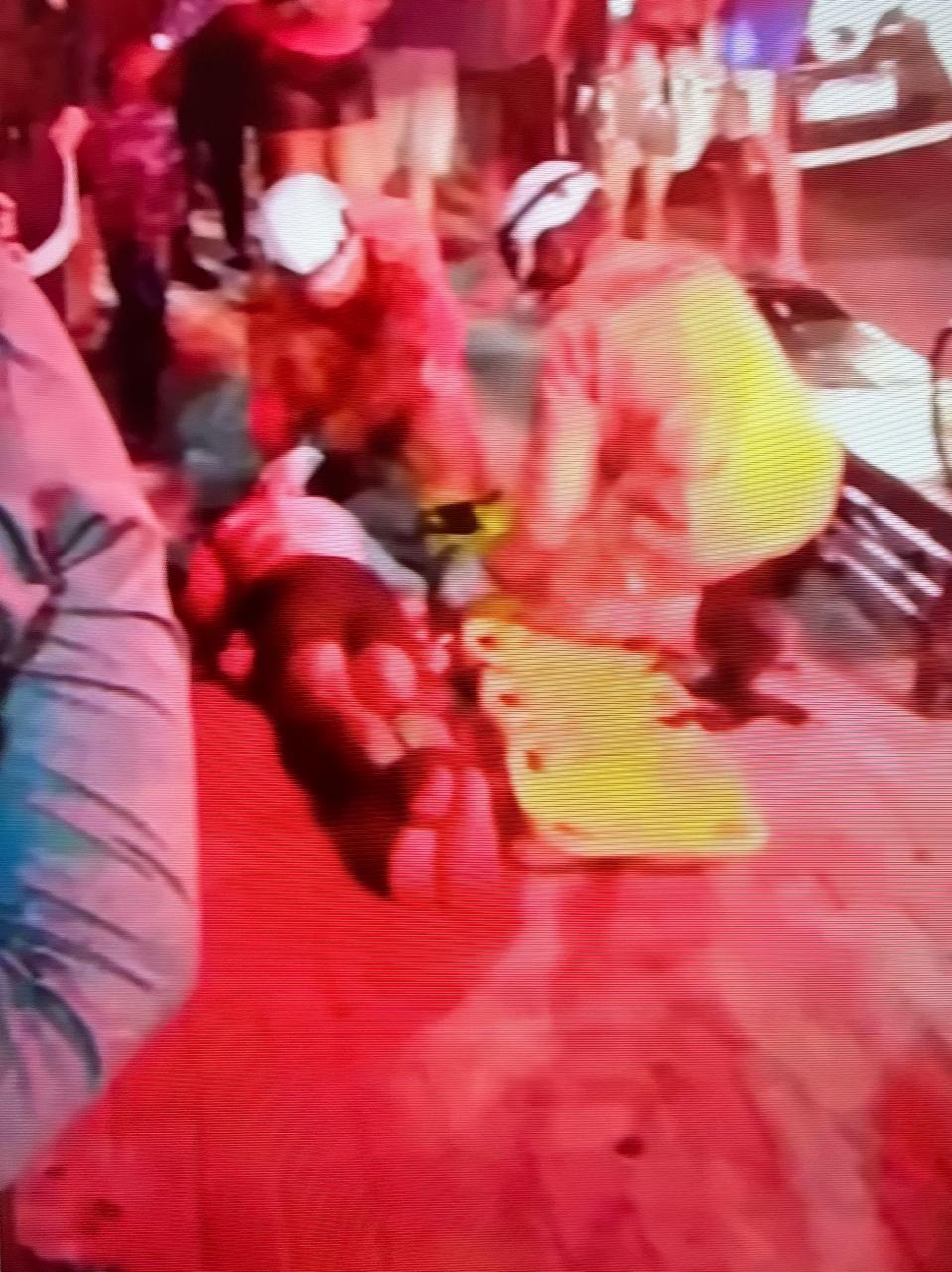 Assaltante é atropelado após tentar roubar mulher com arma de brinquedo