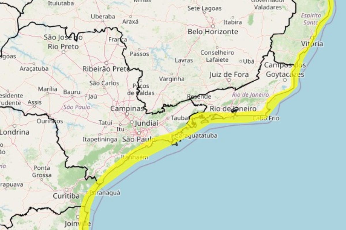 Litoral Norte de SP tem alerta para ventos costeiros; veja a previsão do tempo para as...