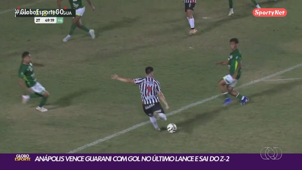 Luan Carlos destaca entrega do Anápolis após virada sobre o Guarani