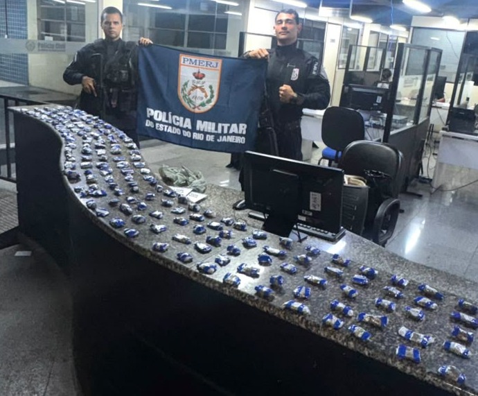 Grande quantidade de maconha é apreendida no Parque Maciel