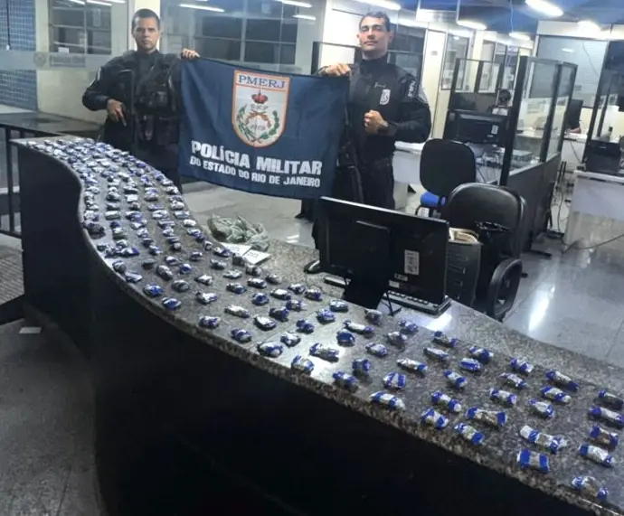 Grande quantidade de maconha é apreendida no Parque Maciel