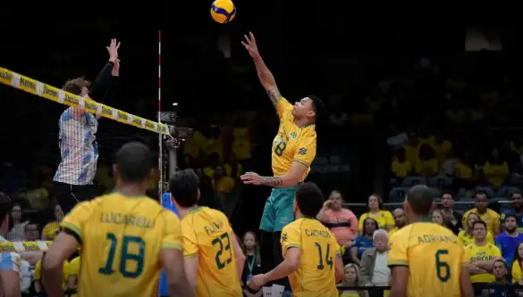 Vôlei: Brasil vence Sul-Americano e está na Olimpíada 2028