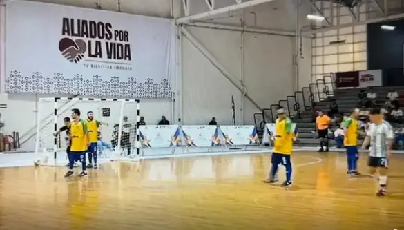 Contra a Argentina, Brasil é tetracampeão mundial de futsal down
