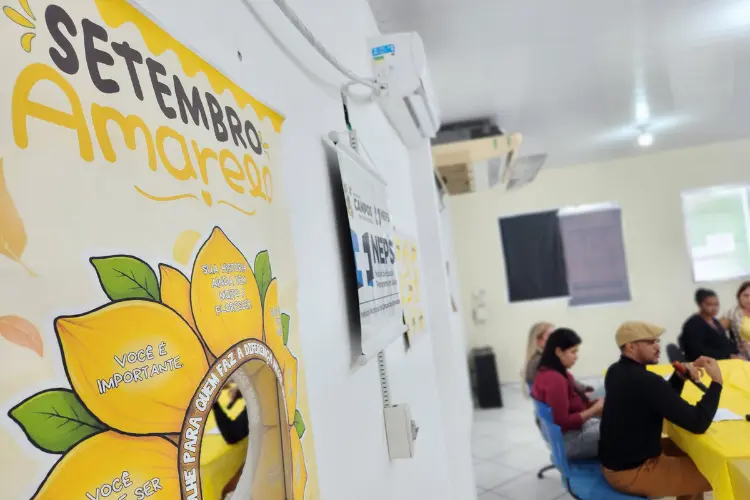 Roda de conversa: Saúde mental promove atividade alusiva ao “Setembro Amarelo”