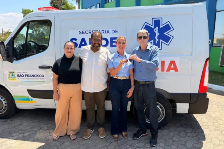 Nova ambulância reforça a Saúde de São Francisco