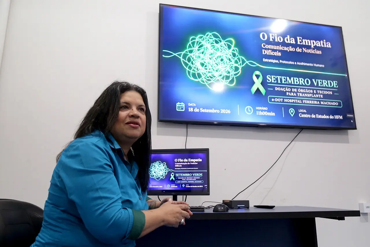 HFM promove palestra sobre comunicação de notícias difíceis no Setembro Verde
