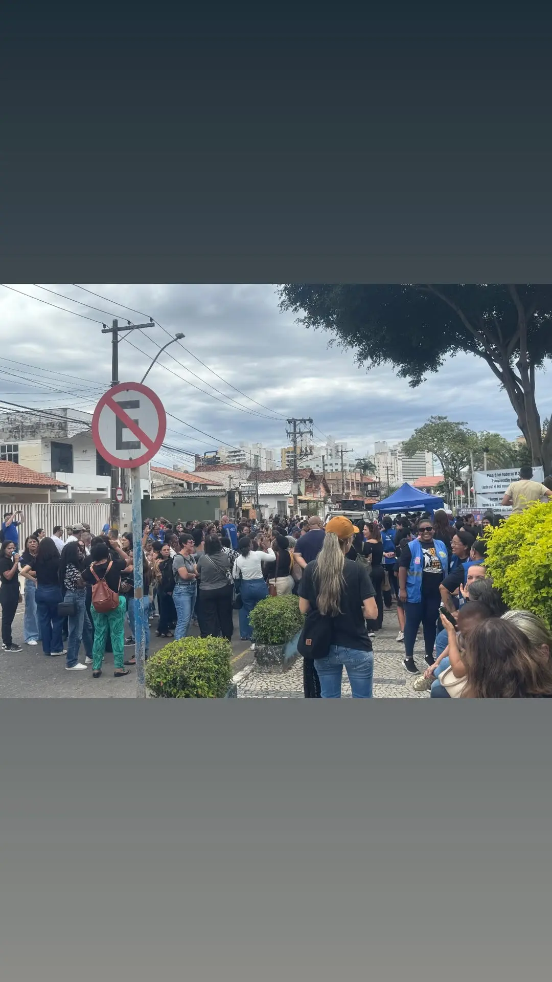 Siprosep e grupo de servidores fazem ato no Cesec
