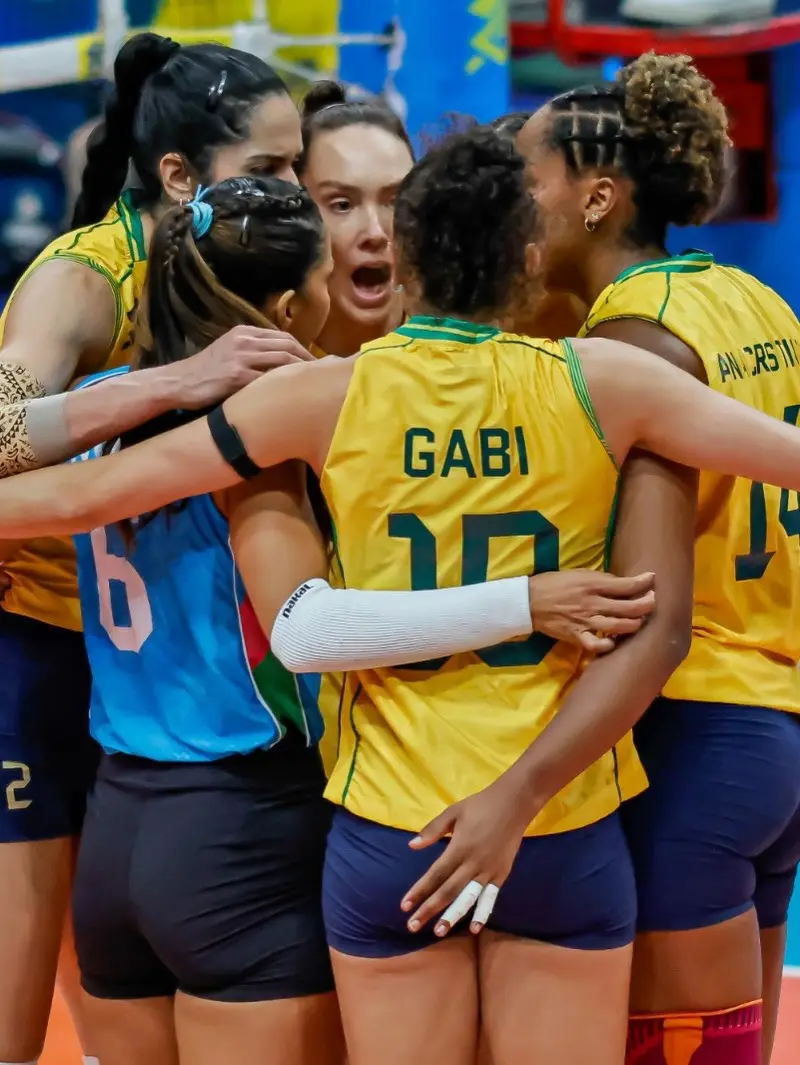 Seleção brasileira feminina de vôlei atropela Argentina, é campeã invicta do Pré-Olímpico e garante vaga nos Jogos Olímpicos de 2028