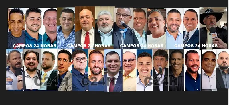 Eleição: 25 vereadores de Campos definem apoio para candidatos a deputado; veja quem são eles