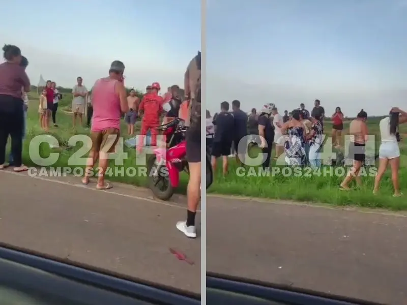 Mulher morre após colisão entre moto e caminhão em Gargaú