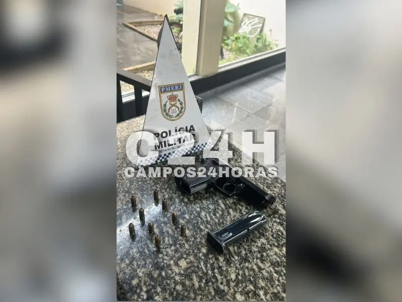 Polícia recupera pistola roubada de PM reformado na Pecuária