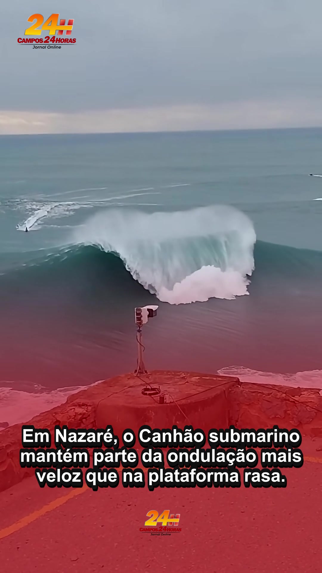 Ondas gigantes de Nazaré: entenda por que o fenômeno atrai surfistas do mundo inteiro