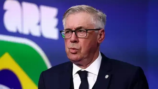 Carlo Ancelotti, técnico da Seleção Brasileira