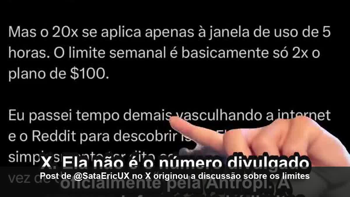 Análise de SataEricUX sobre o Claude Max 20x
