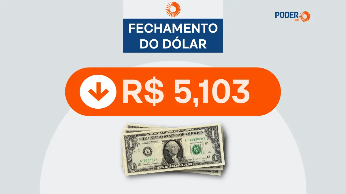 Dólar recua a R$ 5,103 e Ibovespa fecha em alta de 1,42%