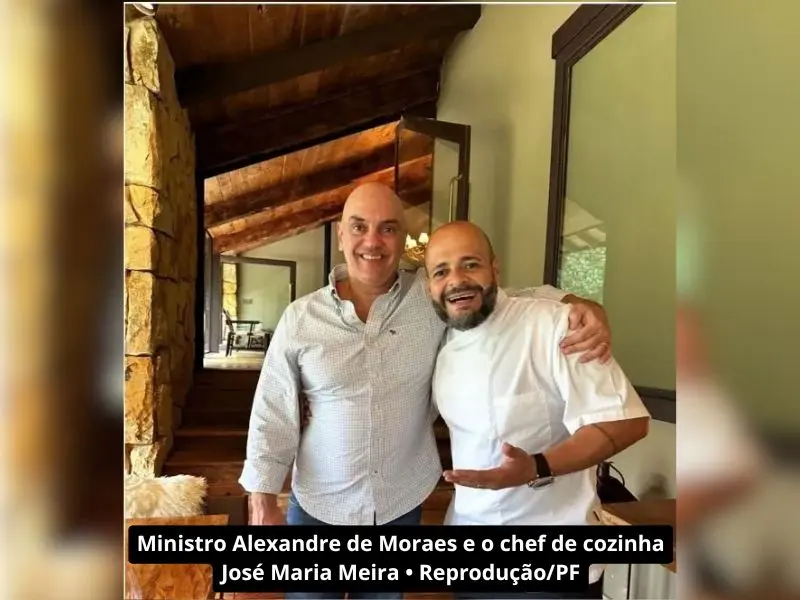 Almoço VIP de Vorcaro para Moraes teve vinhos, vieiras e caviar