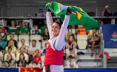 Maria Clara Pacheco conquista oitavo título no ciclo olímpico do taekwondo