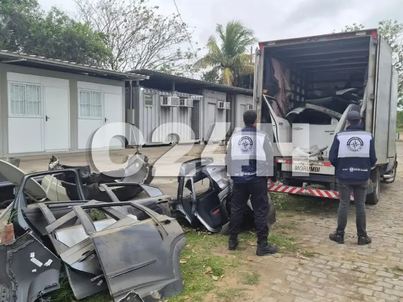 Vídeo: Operação Foco apreende carga com dezenas de peças automotivas em Morro do Coco
