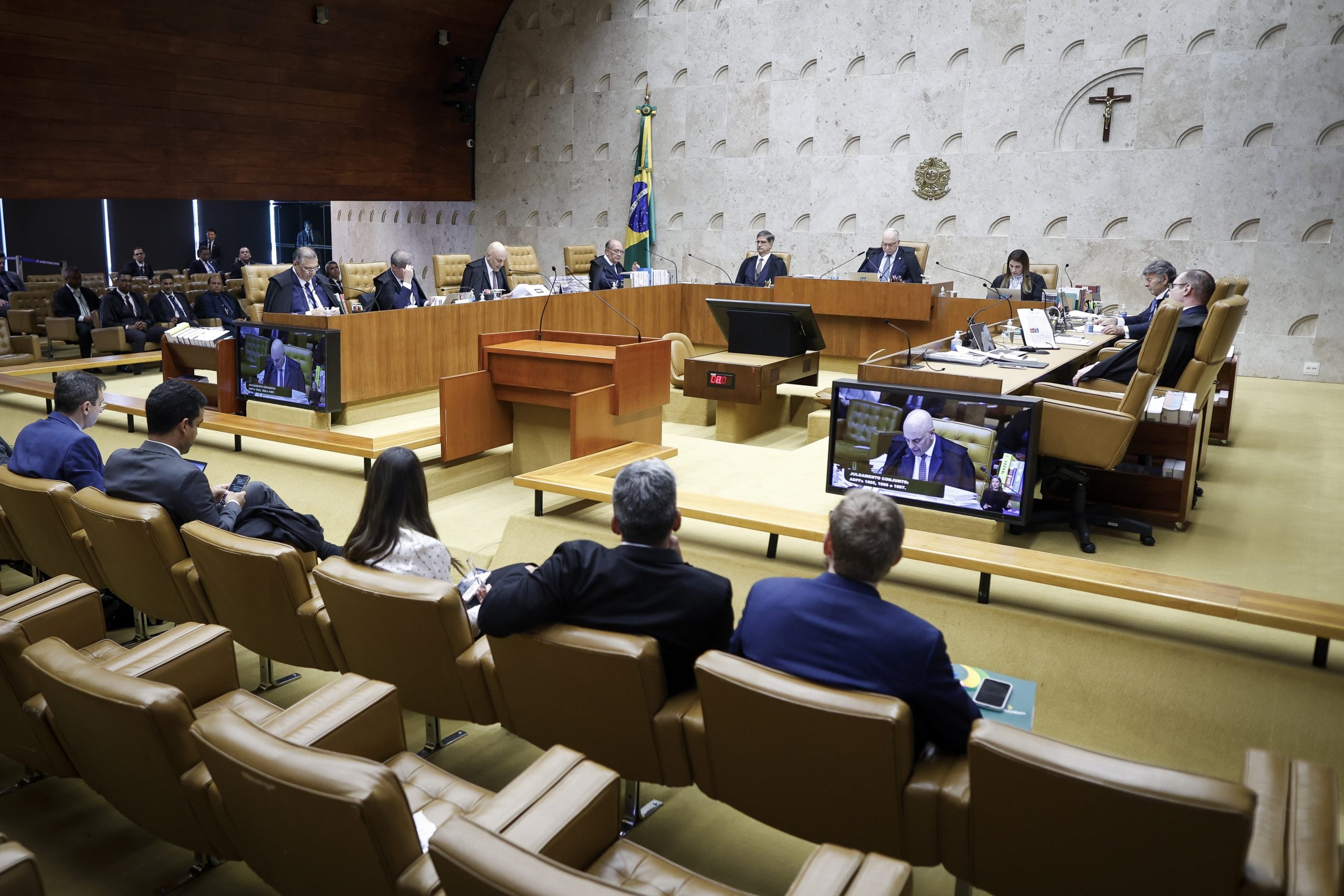 Sessão do plenário do Supremo Tribunal Federal