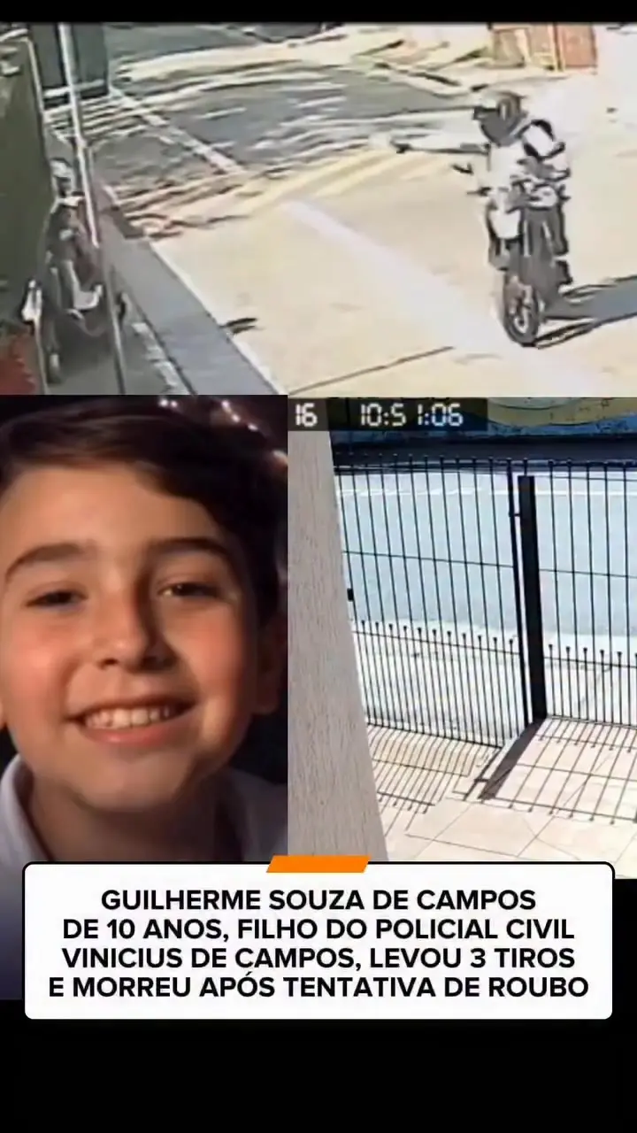 Menino de 10 anos morre baleado em tentativa de roubo