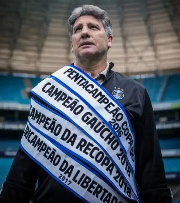 Grêmio anuncia Renato Gaúcho como técnico