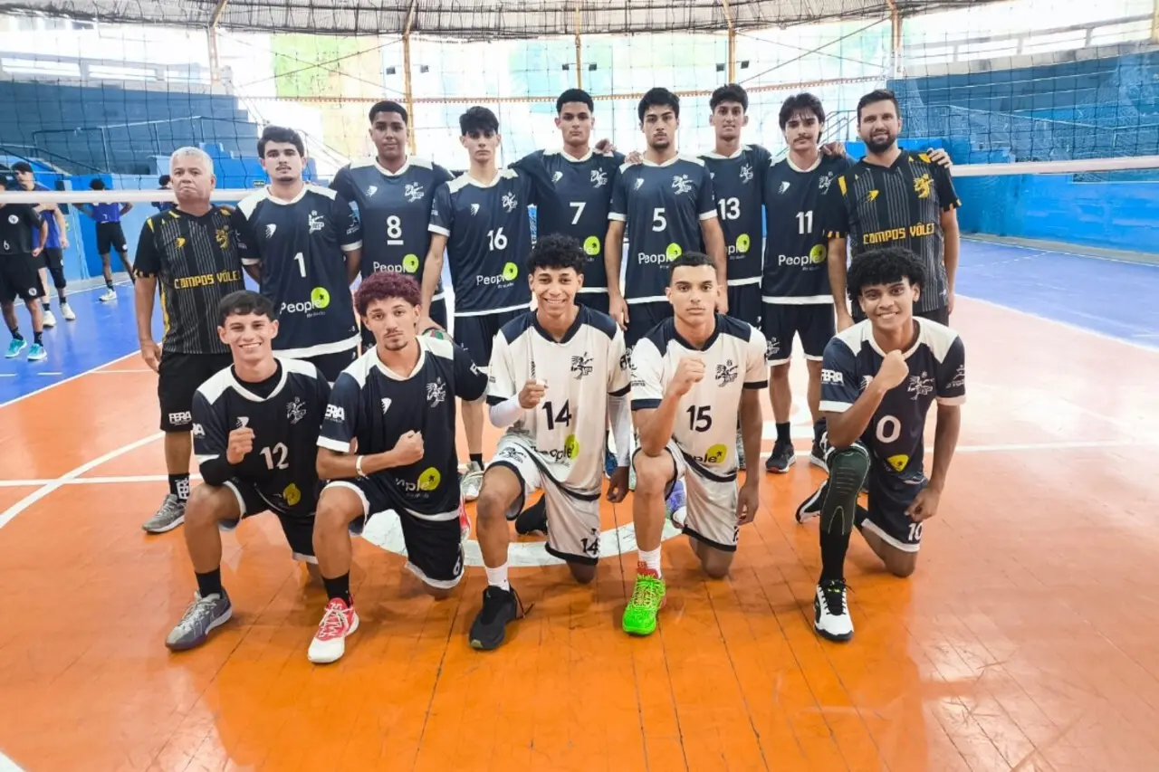 Time de Vôlei de Campos inicia caminhada na Taça Rio Sub-21 neste domingo