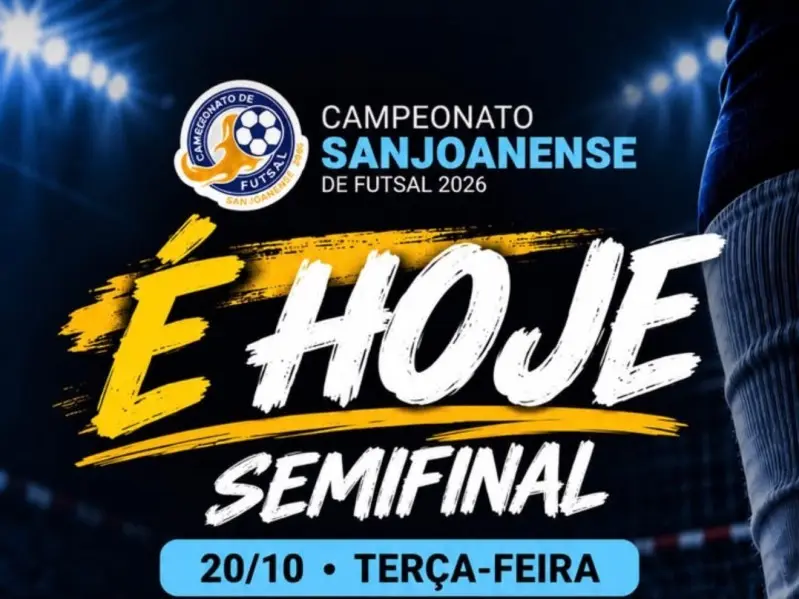 Semifinais do 1º Campeonato Sanjoanense de Futsal acontecem nesta terça