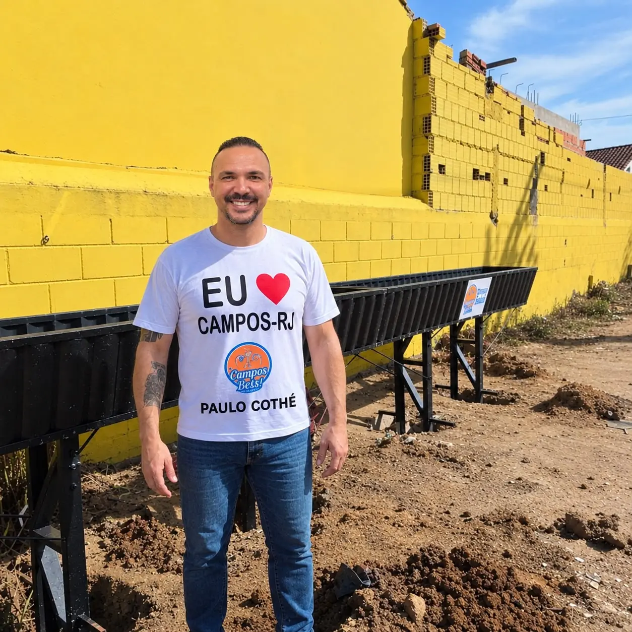 Vereador Paulo Cothé anuncia terminal de apoio para motoboys em Guarus