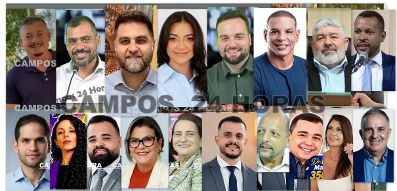 Eleição: 13 homens e 5 mulheres de Campos, SJB e SFI concorrem a deputado neste domingo; veja quem são eles