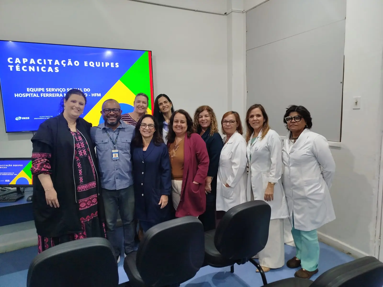 Serviço social do HFM participa de capacitação sobre benefícios previdenciários