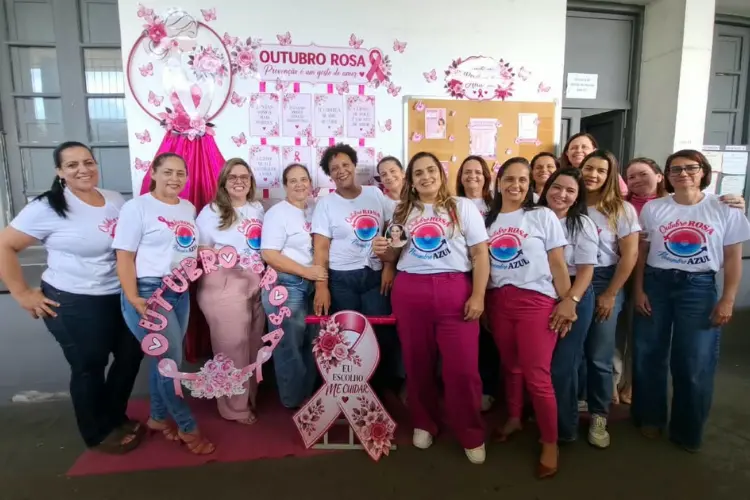 Diretoria de Gestão de Pessoas da Seduct promove campanha Outubro Rosa