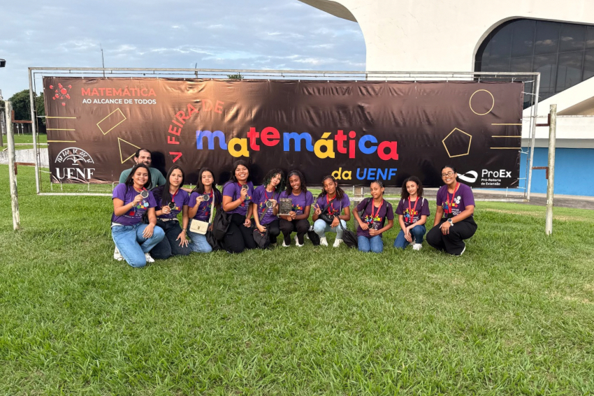Meninas Olímpicas da Escola Municipal Miguel Nunes conquistam primeiro lugar na Uenf