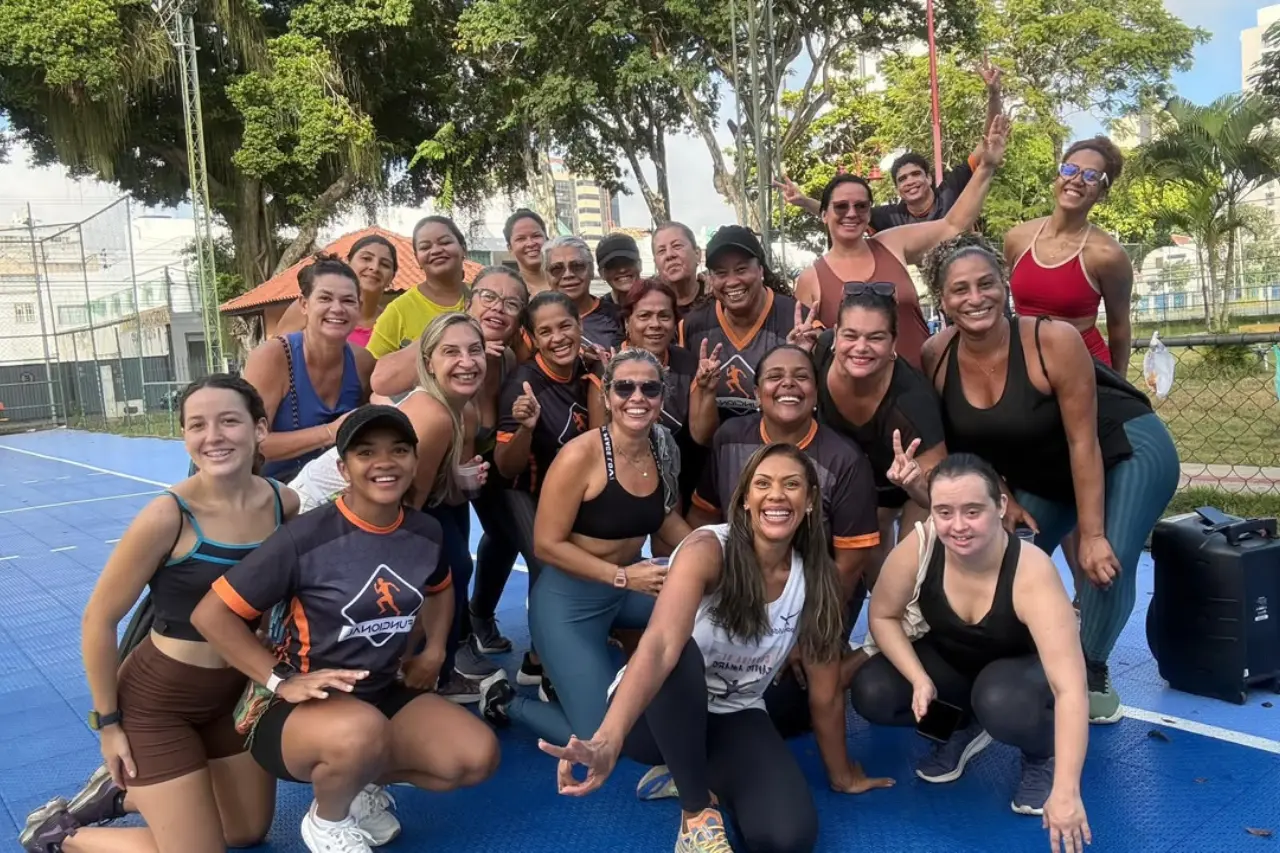 Funcional na areia reúne participantes e movimenta o Jardim São Benedito